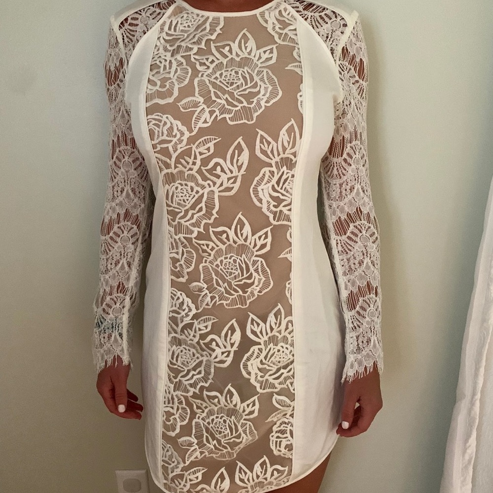 Stylestalker white dress, never worn